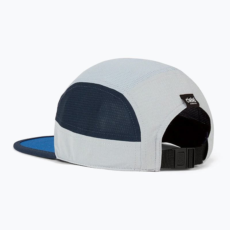 Cappellino con visiera Ciele Athletics GOCap Field Iconic Bar quarry/deep space 5