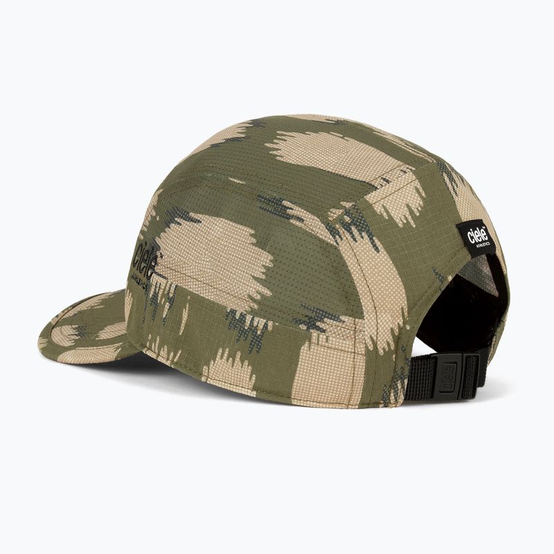 Cappellino con visiera Ciele Athletics GOCap Field AllOverPrint Cheetah kombu 2