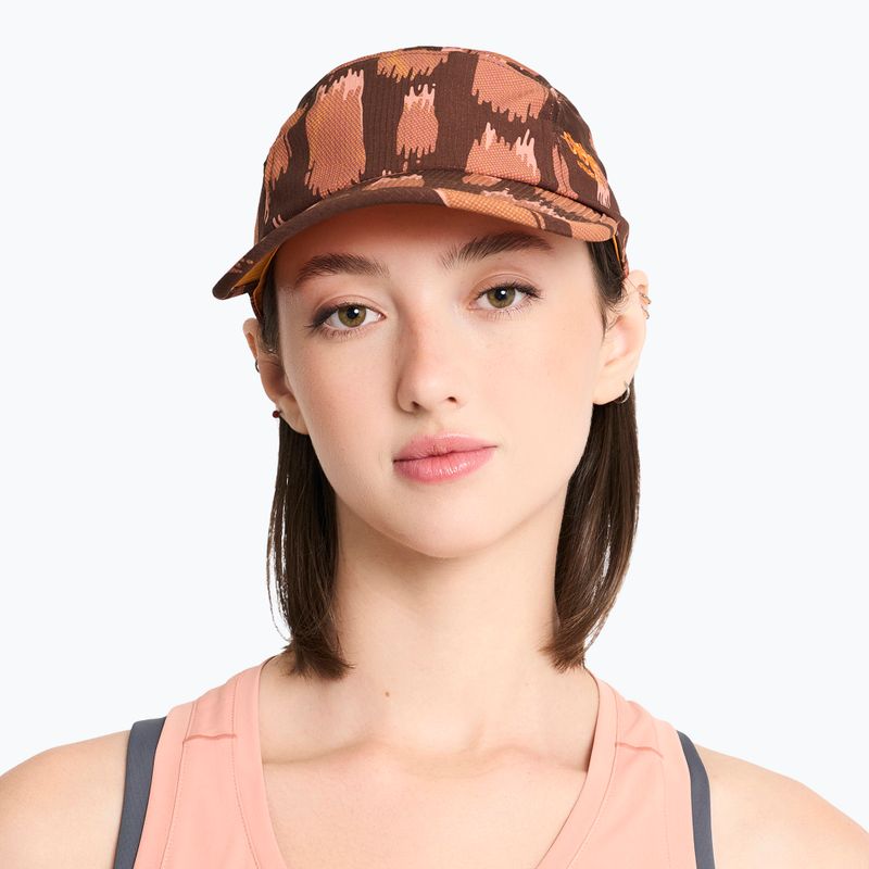 Cappellino con visiera Ciele Athletics GOCap Field AllOverPrint Cheetah oak 4
