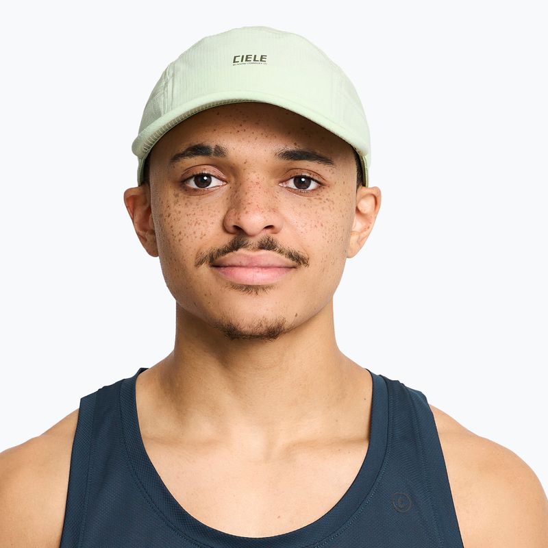 Cappellino con visiera Ciele Athletics GOCap Field Capital RC light moss 4
