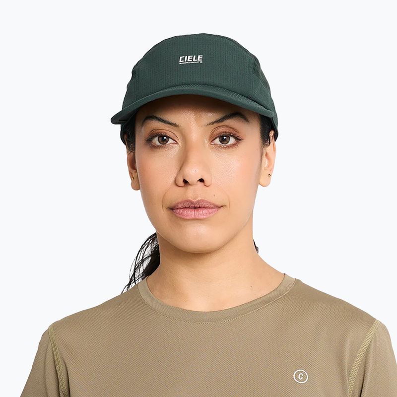 Cappellino con visiera Ciele Athletics GOCap Field Capital RC spruce 4