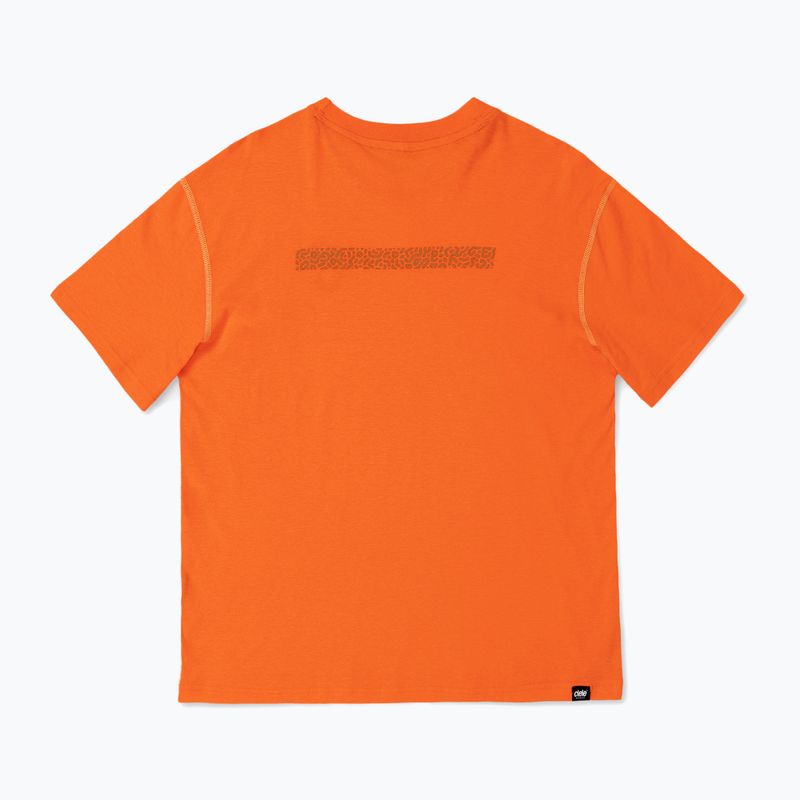 Maglia da corsa da uomo Ciele Athlteics NSPTShirt HV''C'' orange 2