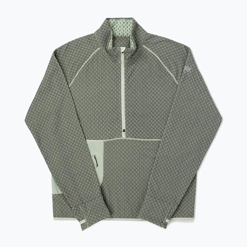 Felpa da corsa uomo Ciele Athletics VLVHalfzip light moss