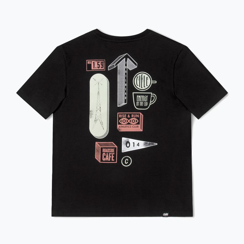 Maglietta Ciele Athletics ORTShirt Cafe black 2