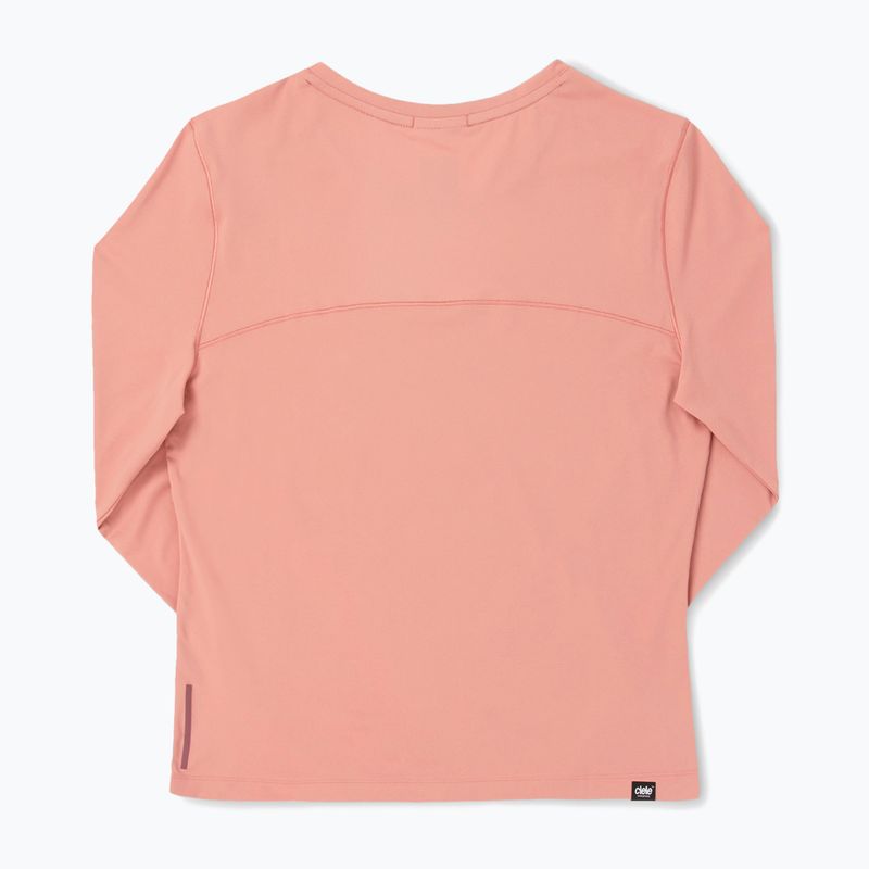 Longsleeve da running donna Ciele Athletics DLYLongsleeve rose dawn 2