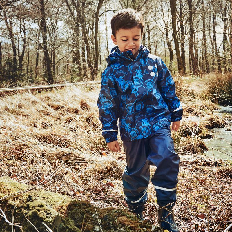 Giacca da pioggia LEGO Jonathan 103 dark navy per bambini 4