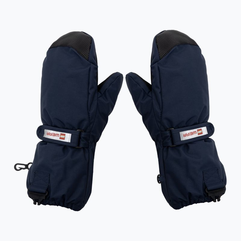 Guanti da sci per bambini LEGO Lwatlin 706 dark navy 3