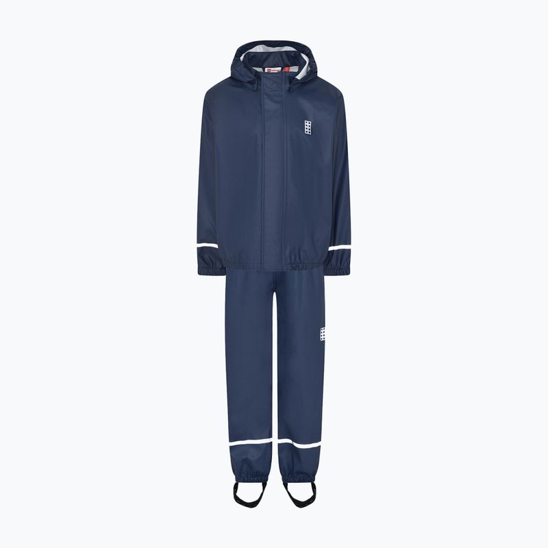 Set da pioggia per bambini LEGO Lwjori 200 dark navy