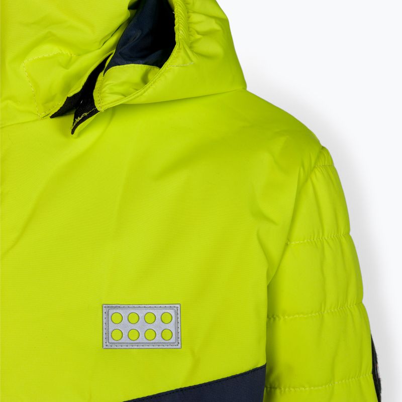 Giacca da sci per bambini LEGO Lwjipe 708 giallo 4