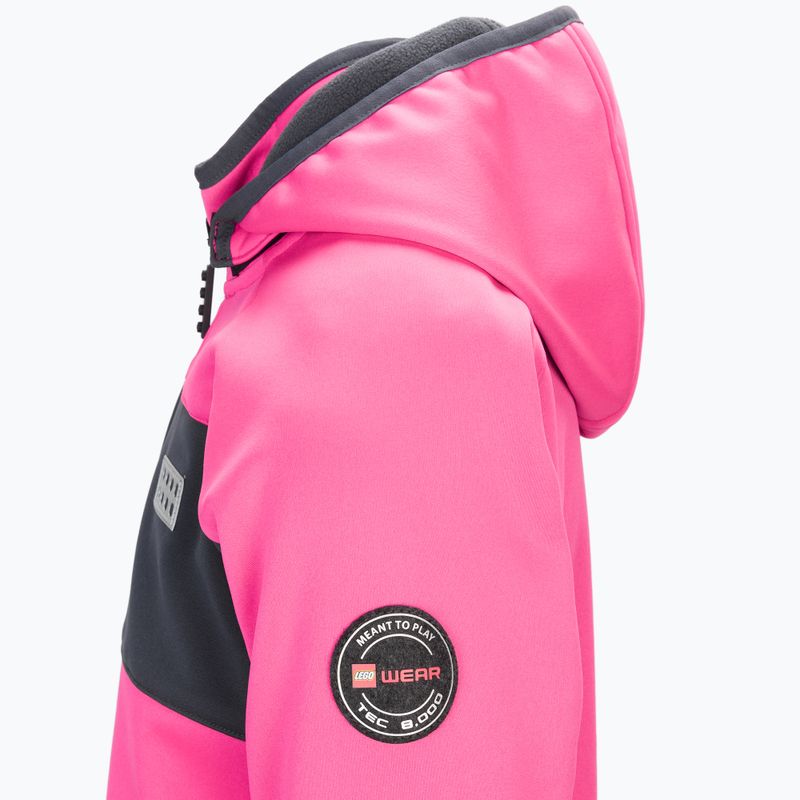 Giacca softshell per bambini LEGO Lwsky 762 rosa 3