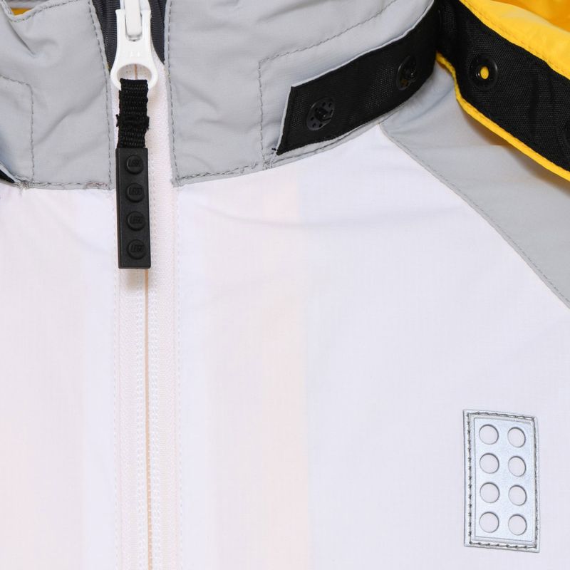 Giacca antipioggia LEGO Lwjochy 206 grigio chiaro per bambini 10