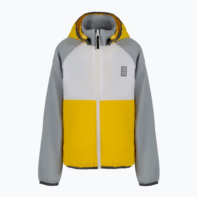 Giacca antipioggia LEGO Lwjochy 206 grigio chiaro per bambini