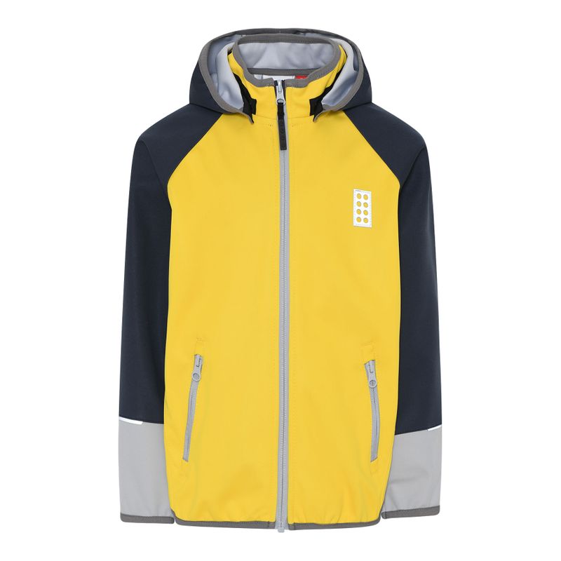 Giacca softshell da bambino LEGO Lwsefrit 201 giallo 8