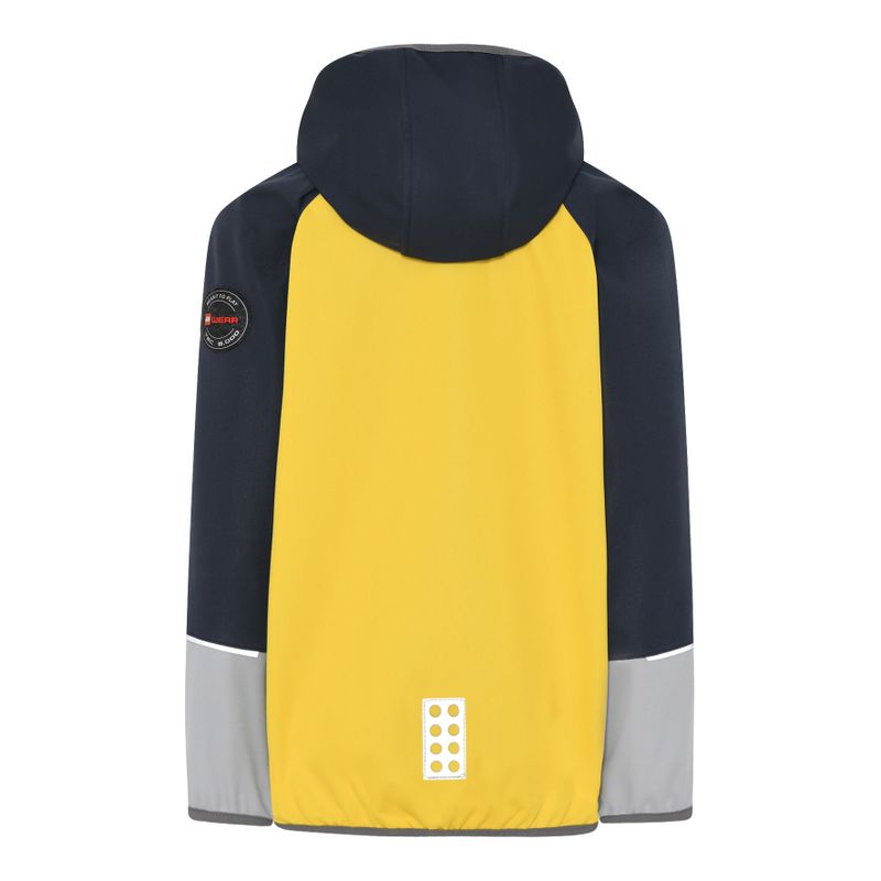 Giacca softshell da bambino LEGO Lwsefrit 201 giallo 9