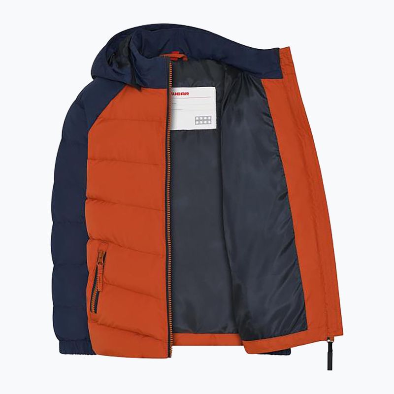 Piumino da bambino LEGO Lwjipe 704 marrone bruciato 10