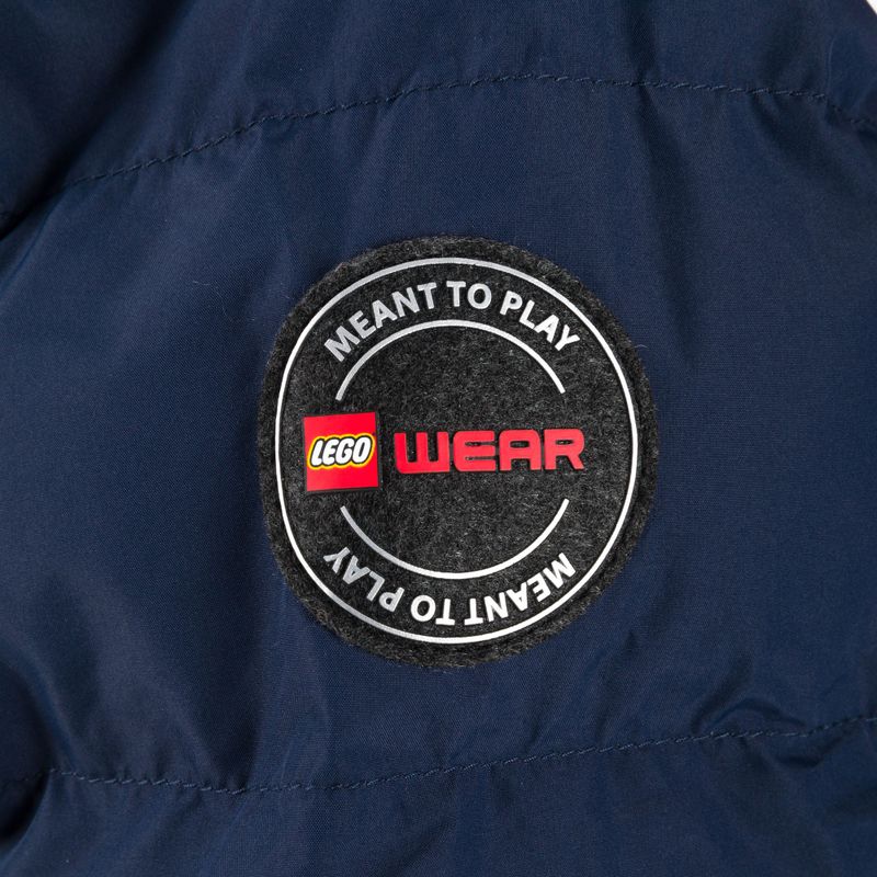 Piumino da bambino LEGO Lwjipe 704 marrone bruciato 5