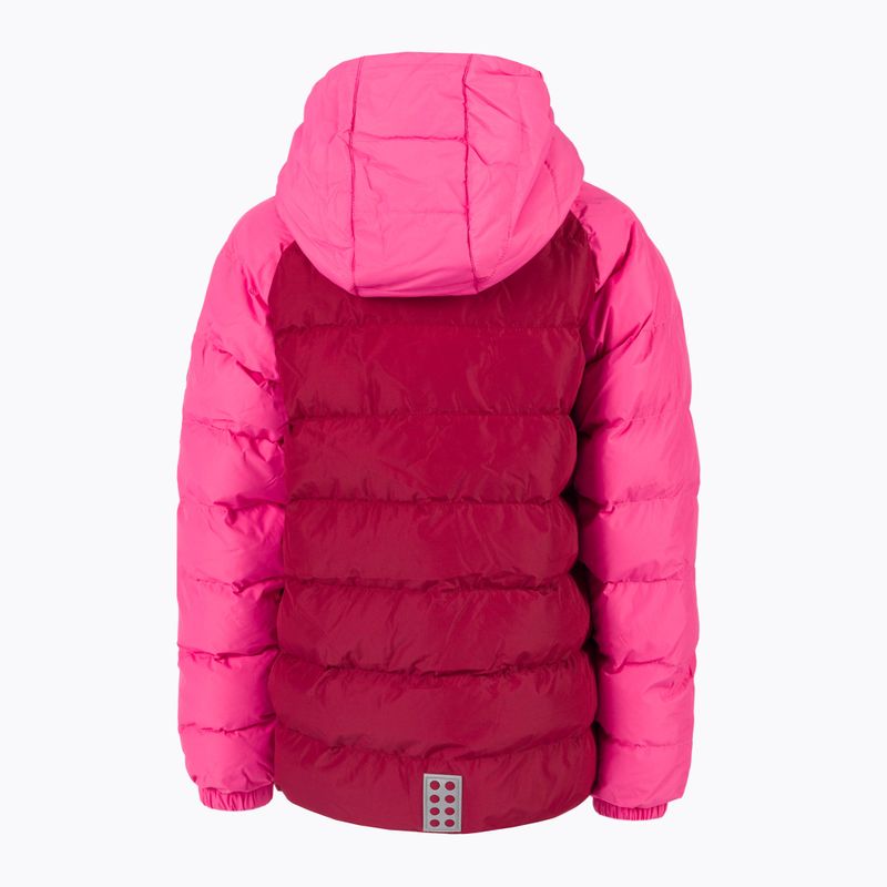 LEGO Lwjipe 704 piumino rosa per bambini 2