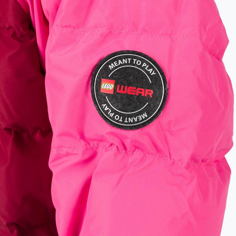 LEGO Lwjipe 704 piumino rosa per bambini 5