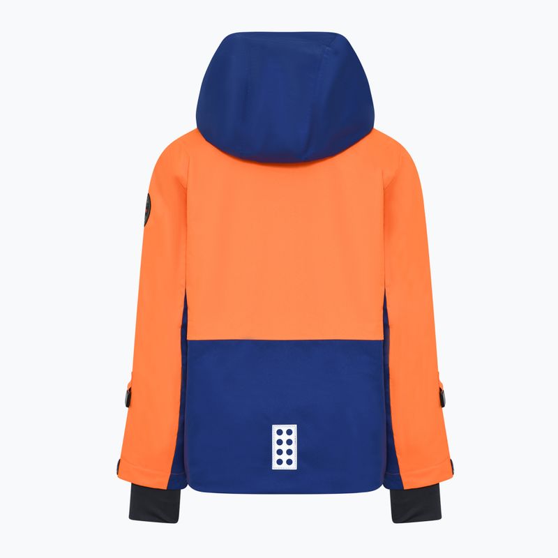 Giacca da sci per bambini LEGO Lwjested 705 arancione neon 8