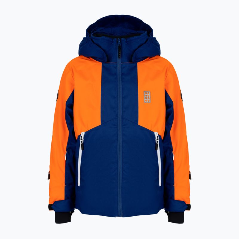 Giacca da sci per bambini LEGO Lwjested 705 arancione neon