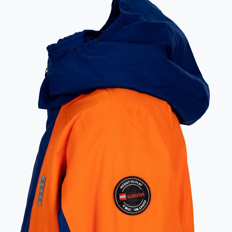 Giacca da sci per bambini LEGO Lwjested 705 arancione neon 4