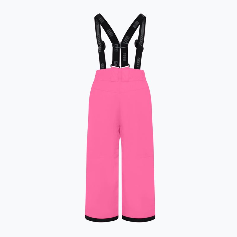 Pantaloni da sci per bambini LEGO Lwparaw 702 rosa 2