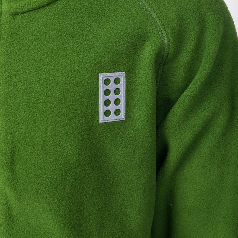 Felpa LEGO Lwsinclair 703 verde per bambino 3