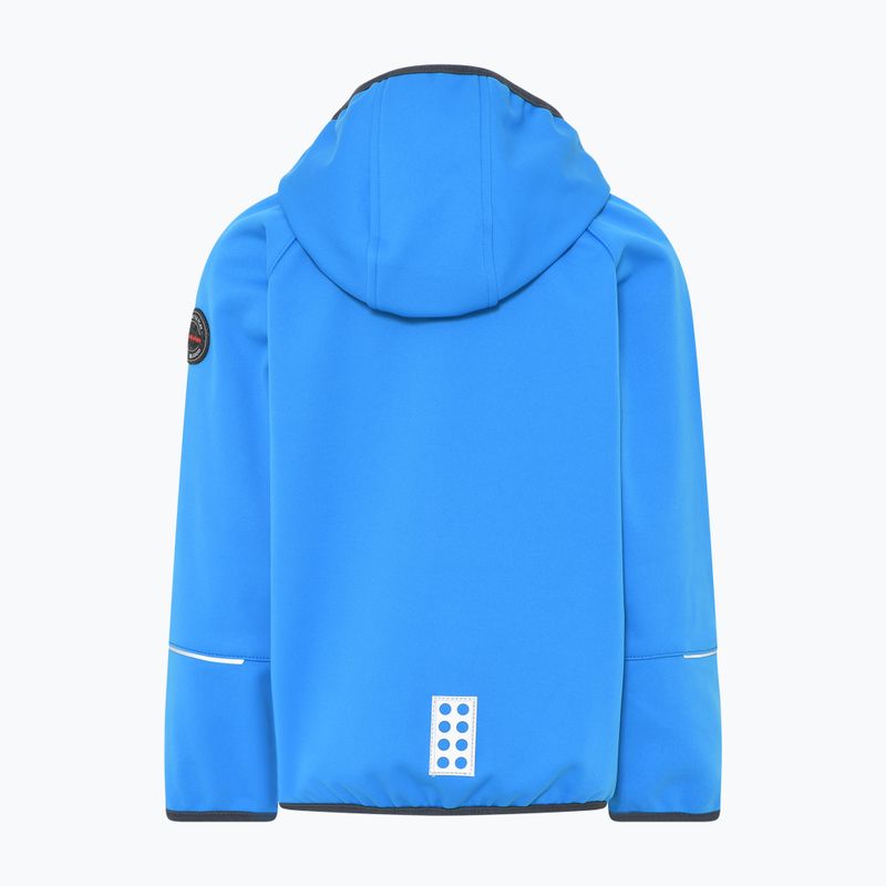 Giacca softshell da bambino LEGO Lwsky 764 blu 2