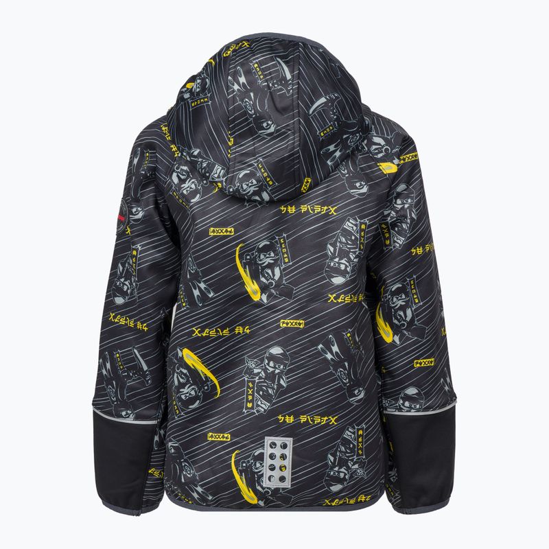 Giacca softshell da bambino LEGO Lwsejoun 602 nero 2