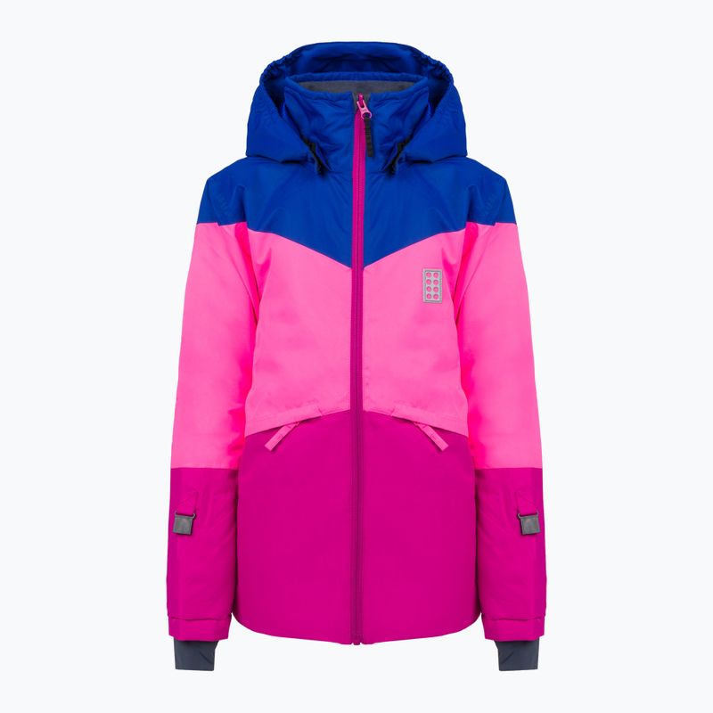 Giacca da sci per bambini LEGO Lwjested 708 rosa scuro