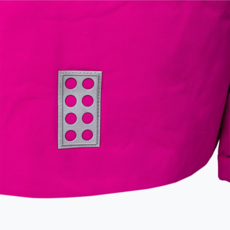 Giacca da sci per bambini LEGO Lwjested 708 rosa scuro 6