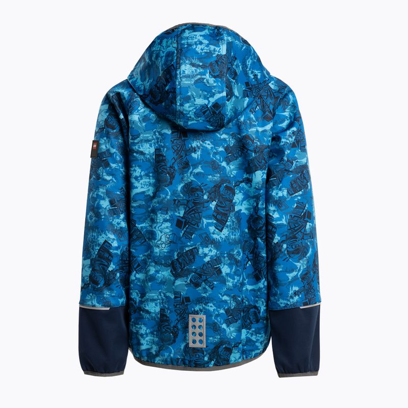Giacca softshell LEGO Lwstorm 203 dark navy per bambino 2