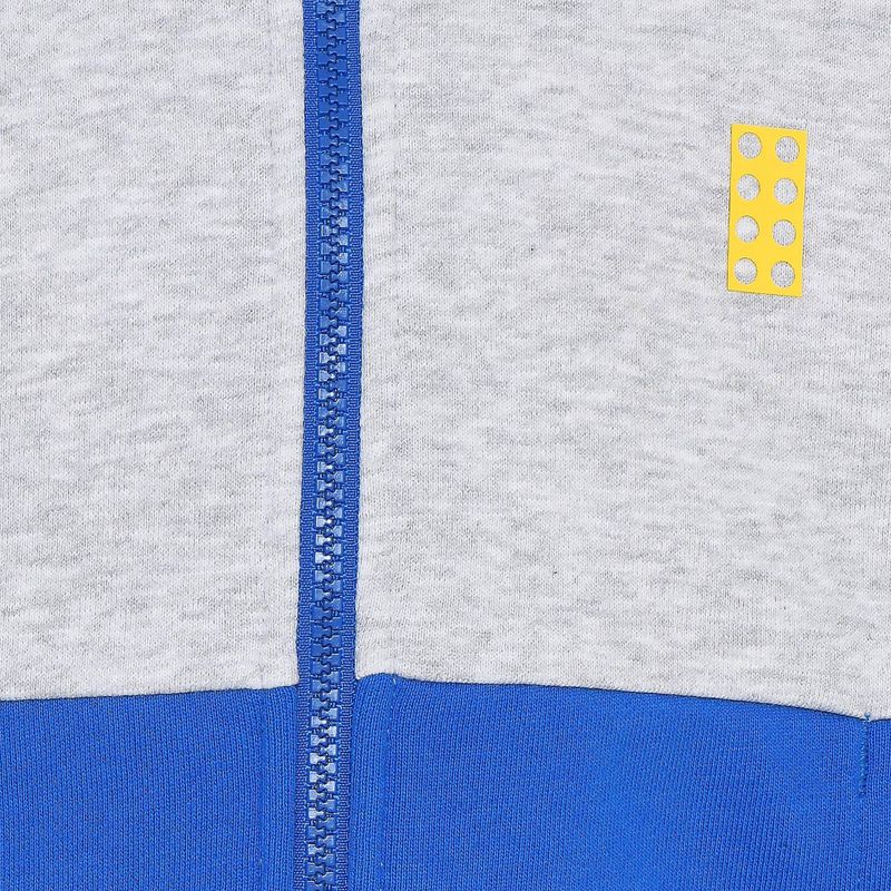 Felpa LEGO Lwstorm da bambino 205 grigio melange 5