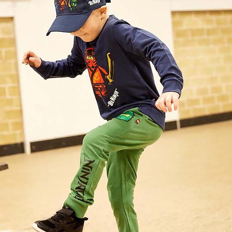 Pantaloni da bambino LEGO Lwpeiter 101 verde scuro 4