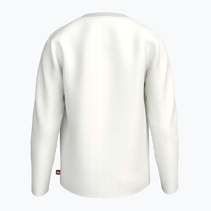 LEGO Lwtaylor 109 a maniche lunghe per bambini, bianco 2