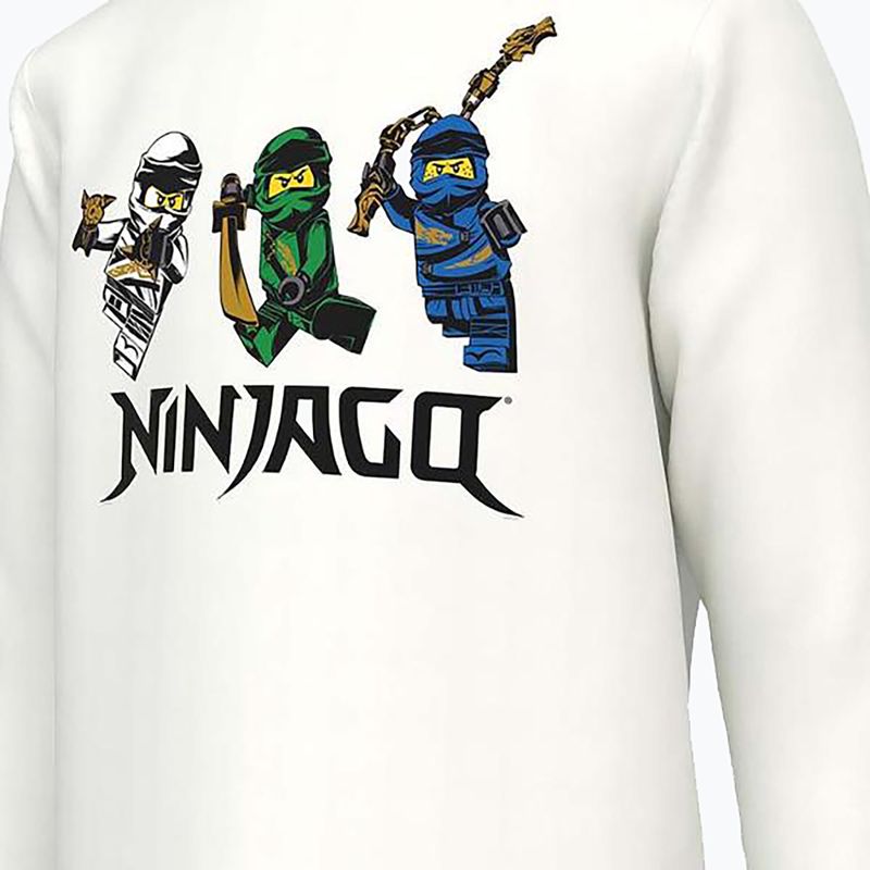 LEGO Lwtaylor 109 a maniche lunghe per bambini, bianco 3
