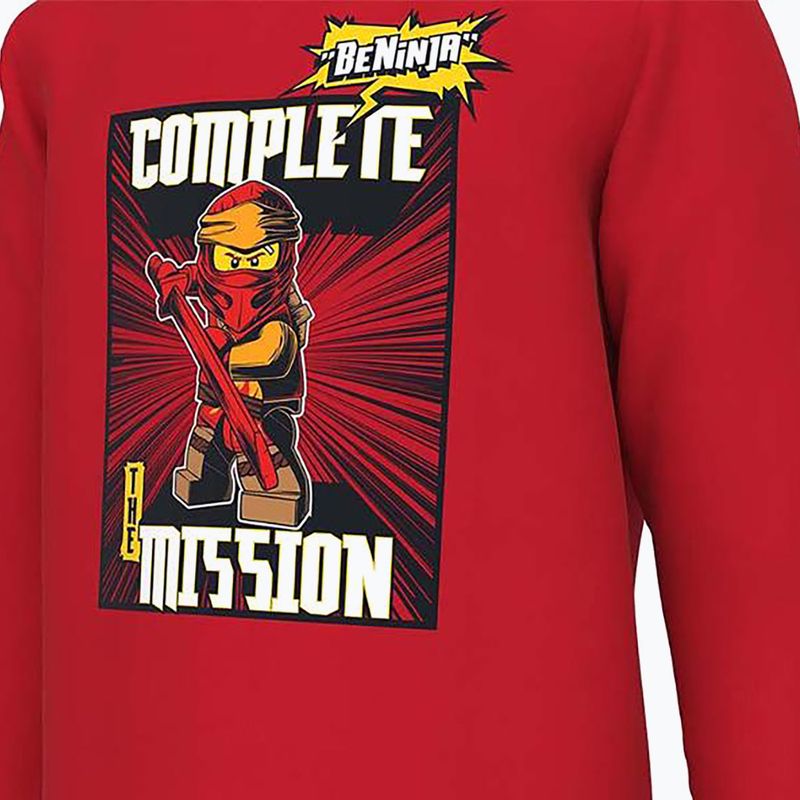 LEGO Lwtaylor manica lunga per bambini 110 rosso 3