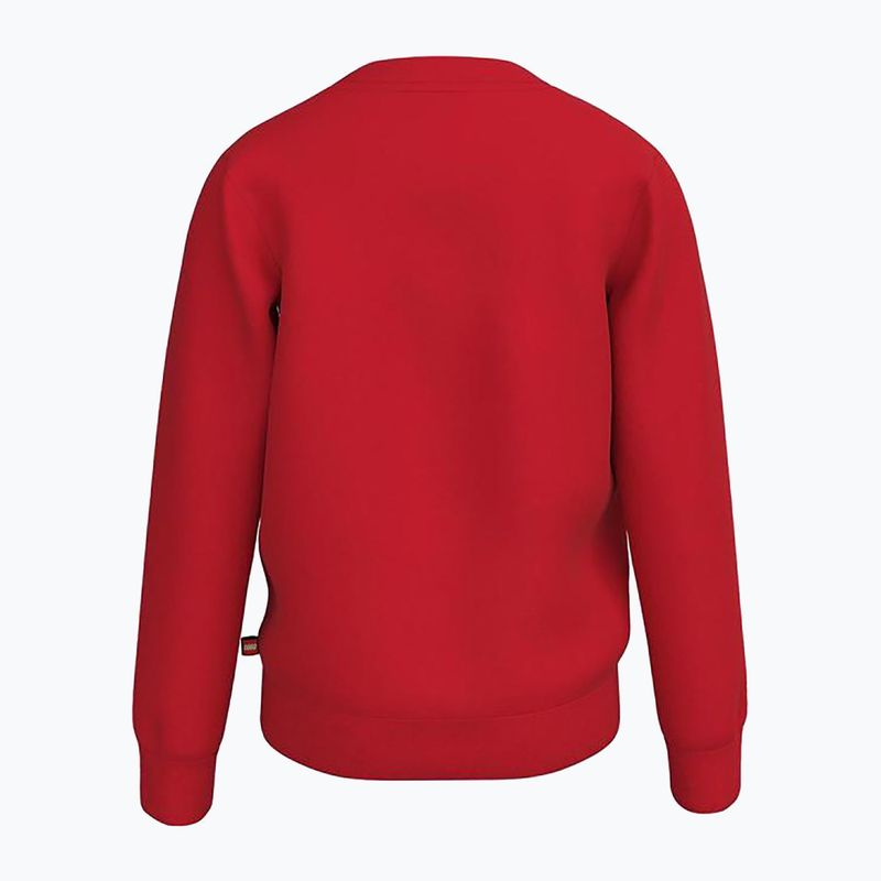 Felpa LEGO Lwstorm 101 per bambini, rosso 2