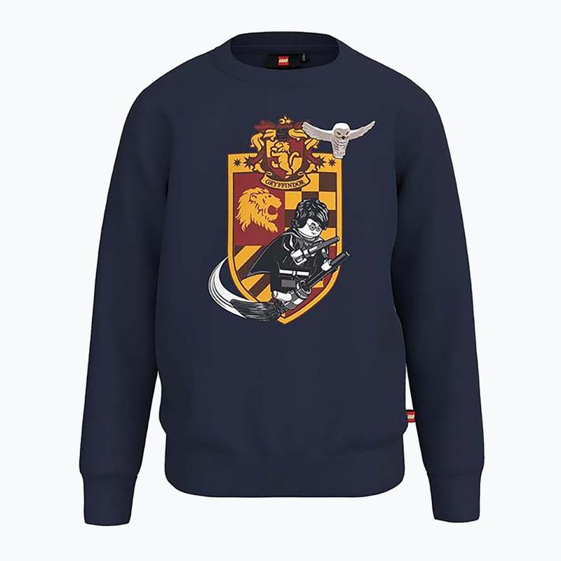 Felpa LEGO Lwstorm da bambino 104 blu scuro