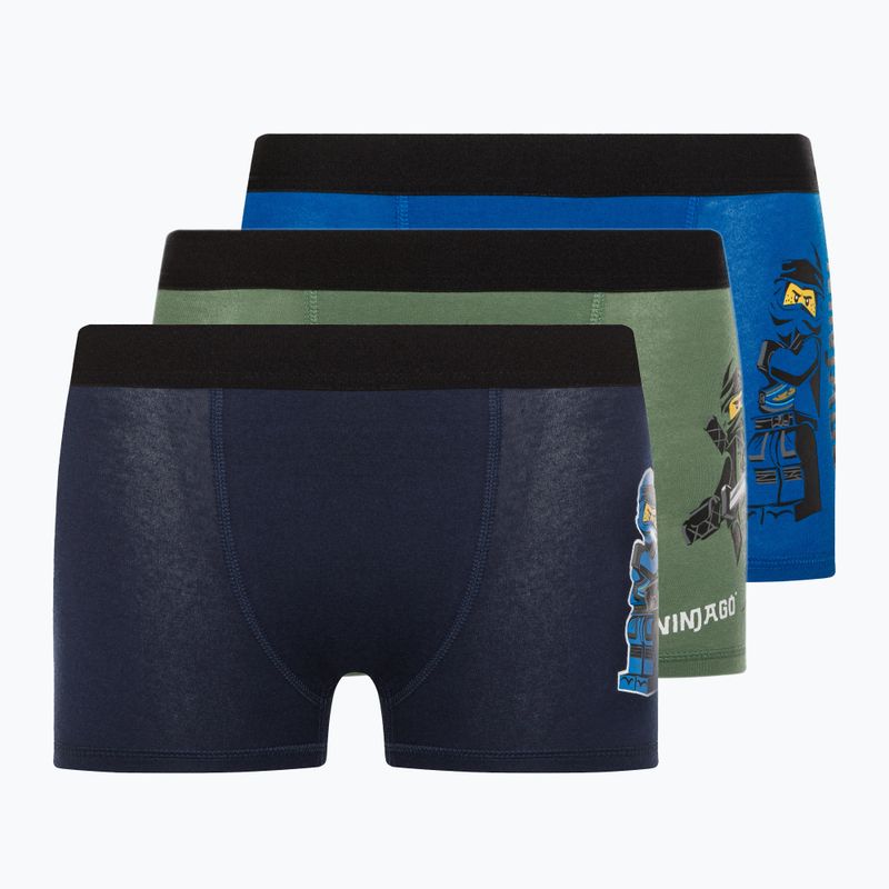 LEGO Lwbo 302 boxer per bambini 3 paia navy scuro