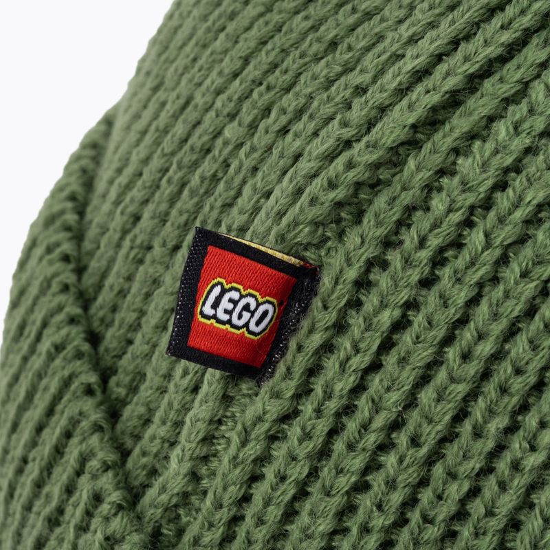 Cappello invernale per bambini LEGO Lwasmus 706 kaki scuro 4