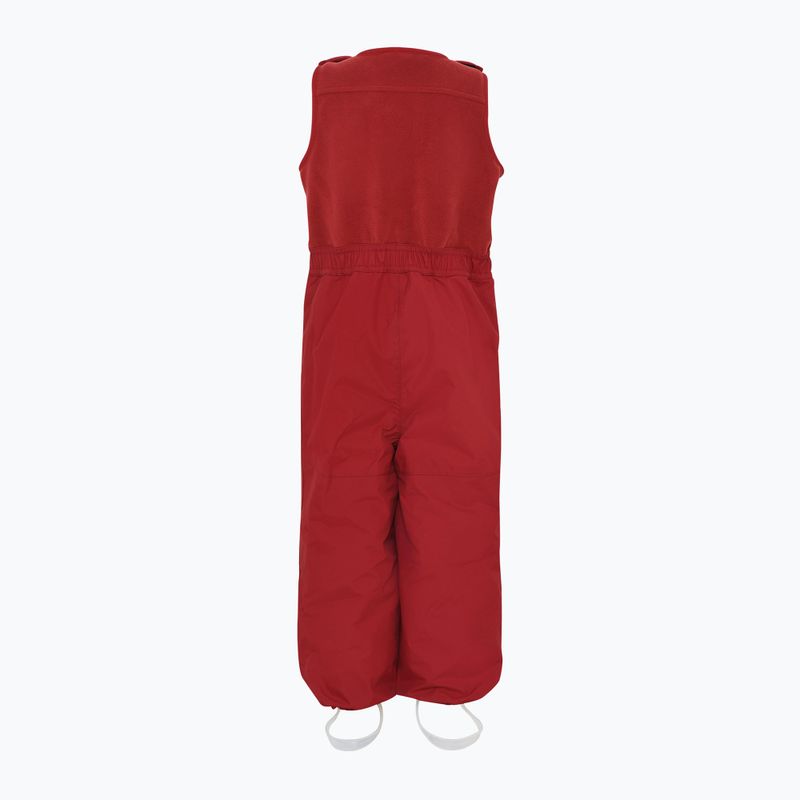 Pantaloni da sci per bambini LEGO Lwpuelo 701 rosso scuro 2