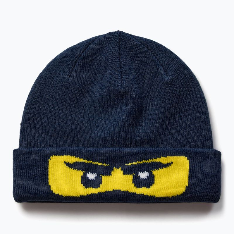 Berretto invernale per bambini LEGO Lwantony 710 blu/marino scuro