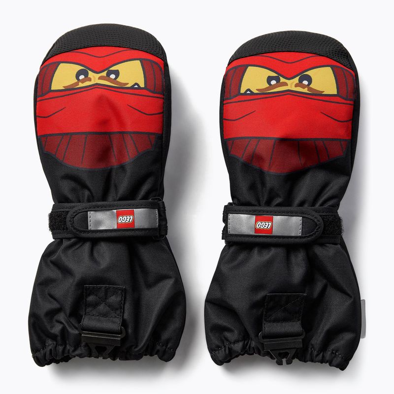 Guanti LEGO Lwagan per bambini 805 rosso 2