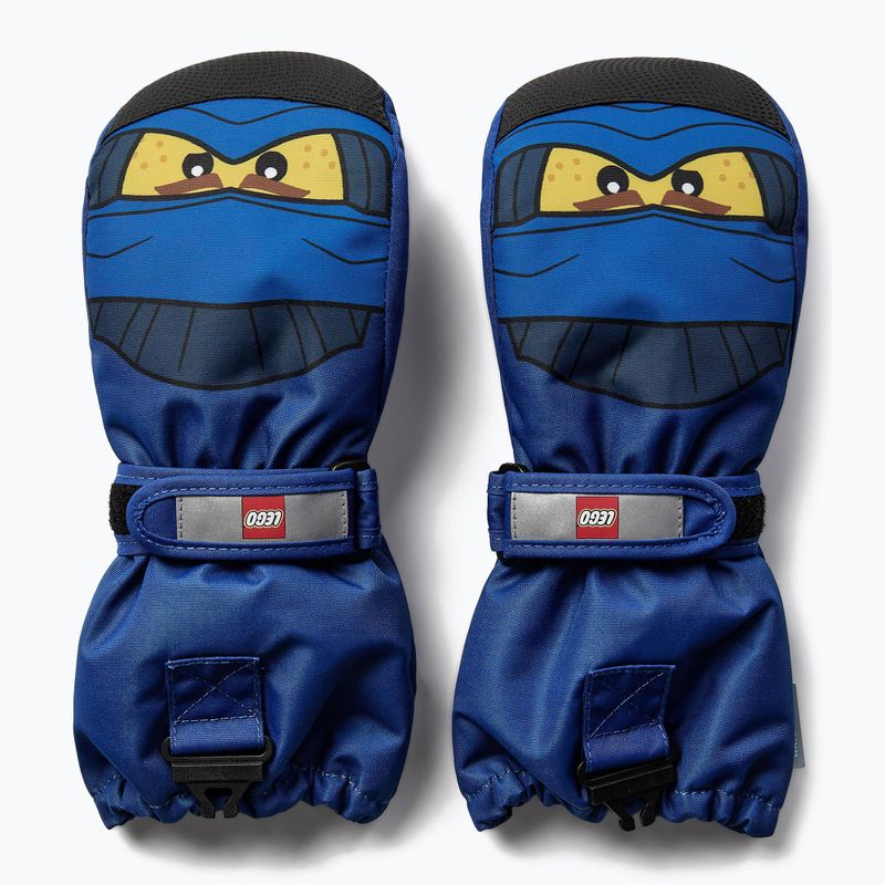Guanti per bambini LEGO Lwagan 805 blu scuro 2