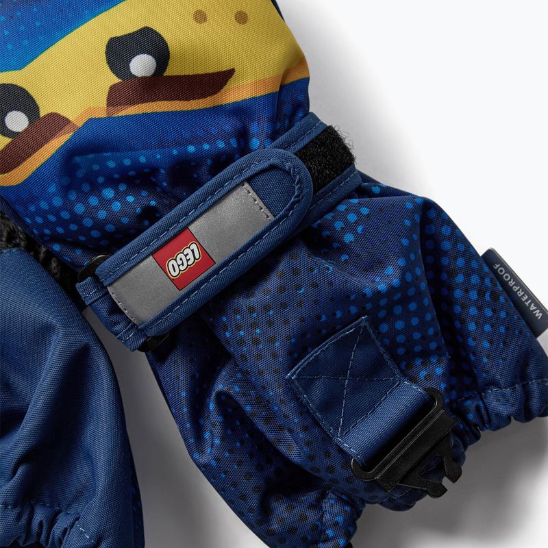 Guanti per bambini LEGO Lwagan 807 blu scuro 4