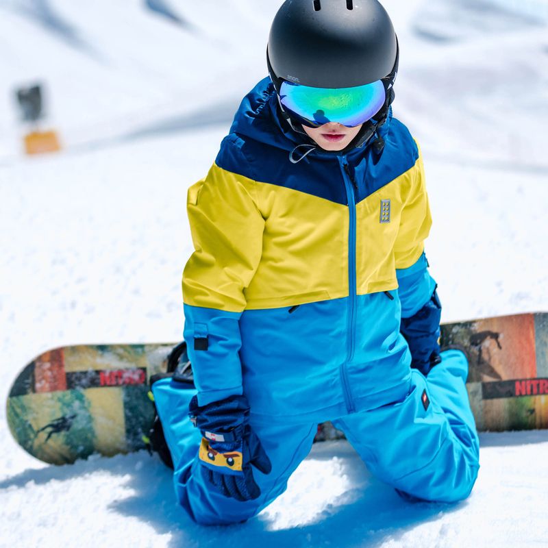 Guanti per bambini LEGO Lwagan 807 blu scuro 7