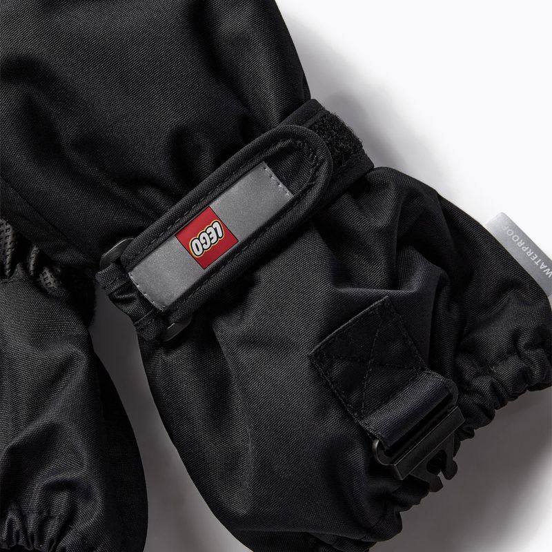 Guanti da sci per bambini LEGO Lwatlin 700 nero 4