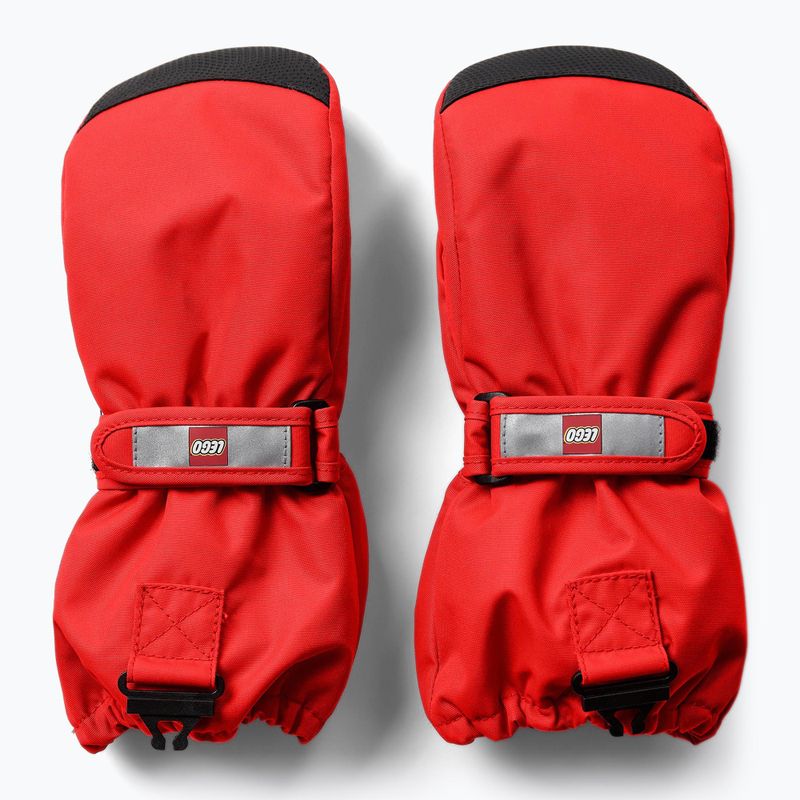 Guanti da sci per bambini LEGO Lwatlin 706 rosso 2