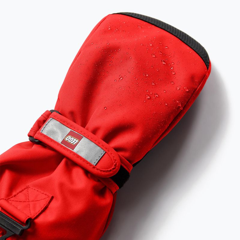 Guanti da sci per bambini LEGO Lwatlin 706 rosso 3